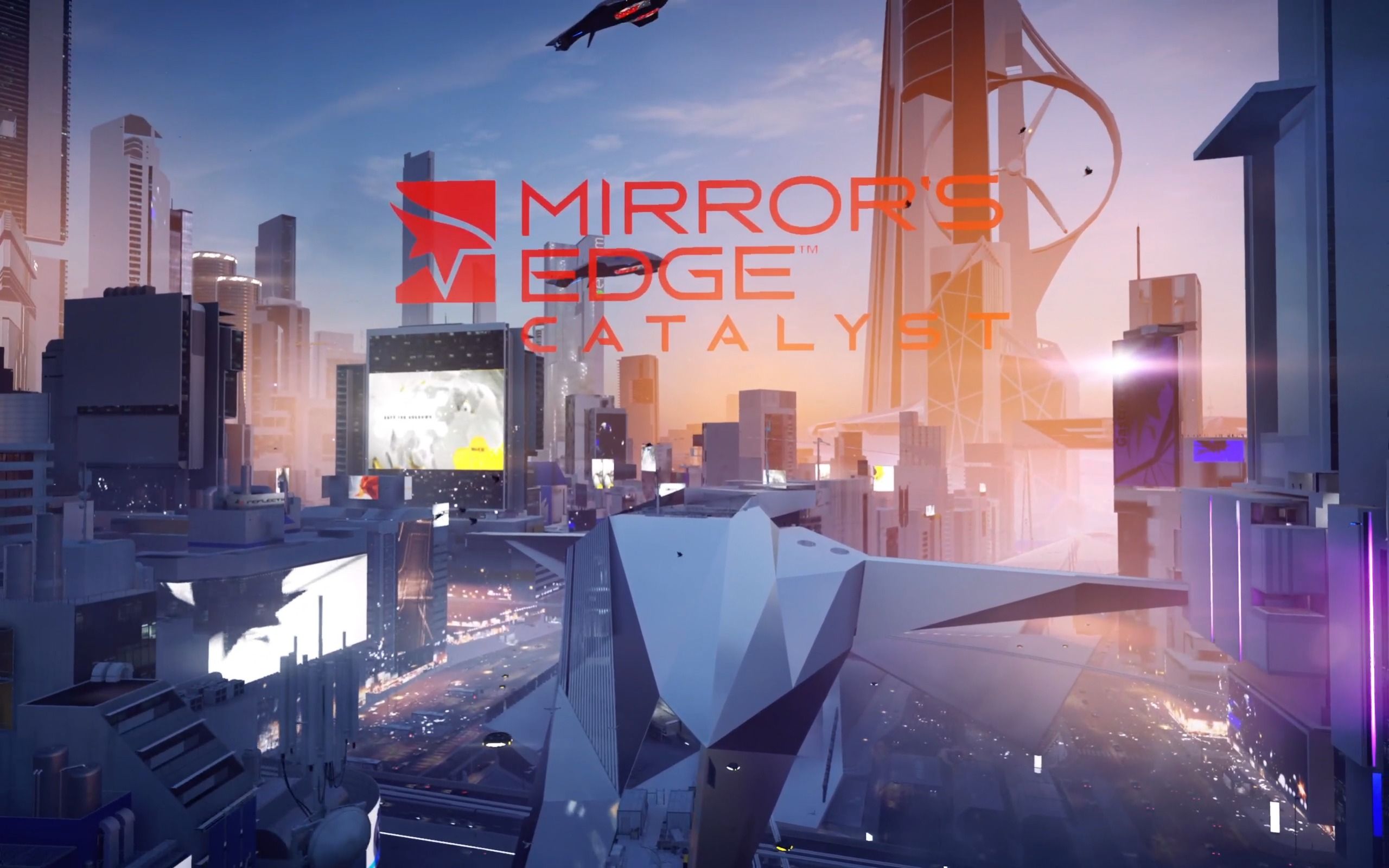 很喜欢的开场 镜之边缘:催化剂2