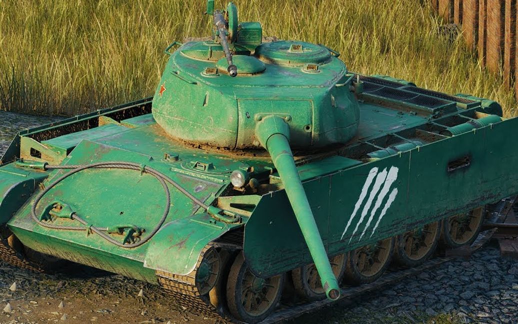 【搬运】坦克世界world of tanks t-44-100 十一杀 7487伤害