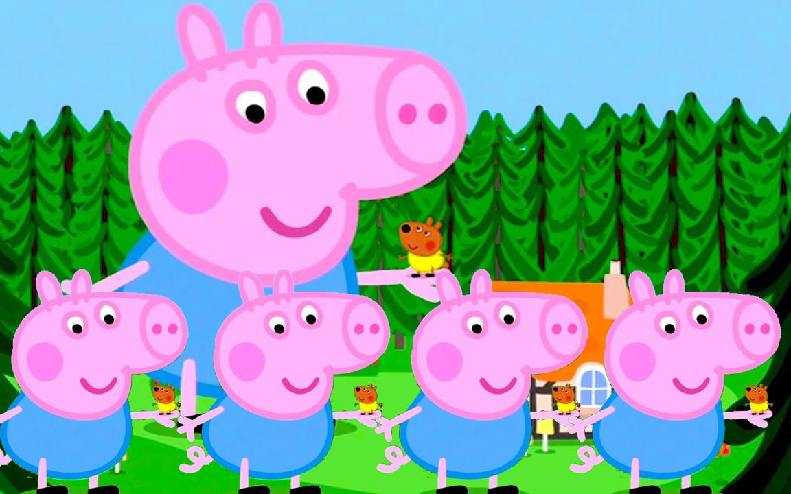 小猪佩奇儿童益智手工游戏