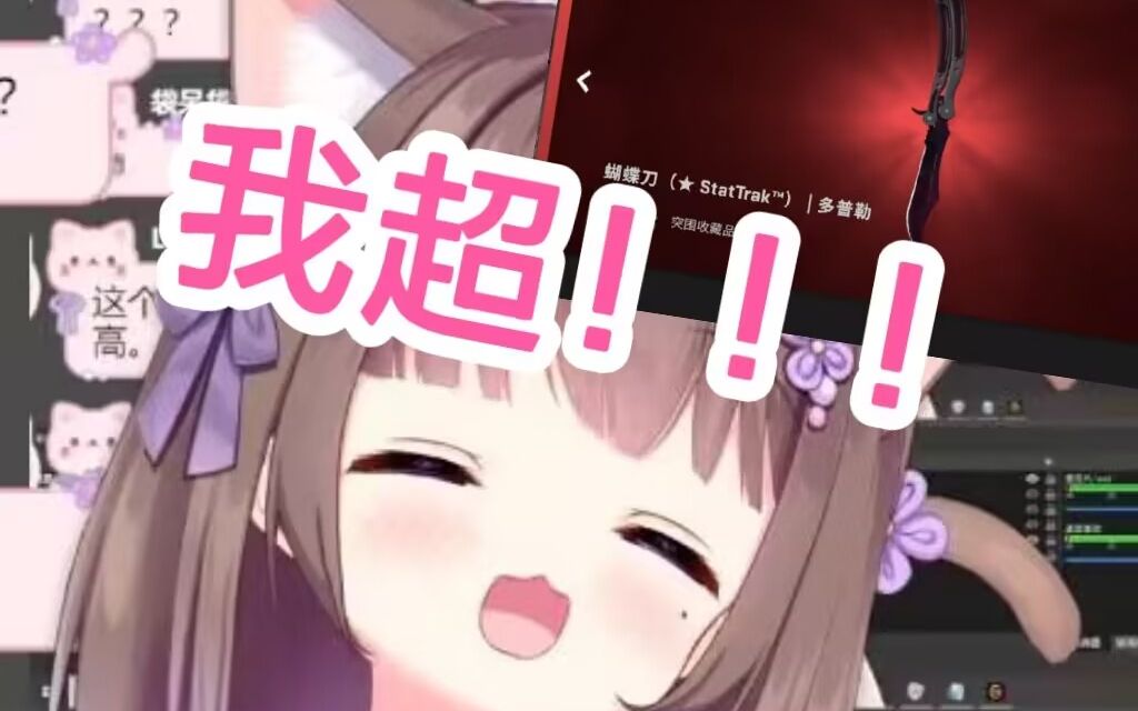 猪猪公主又又又出货了!!竟然是多普勒蝴蝶刀我超!!-笙笙子-笙笙子-哔哩哔哩视频