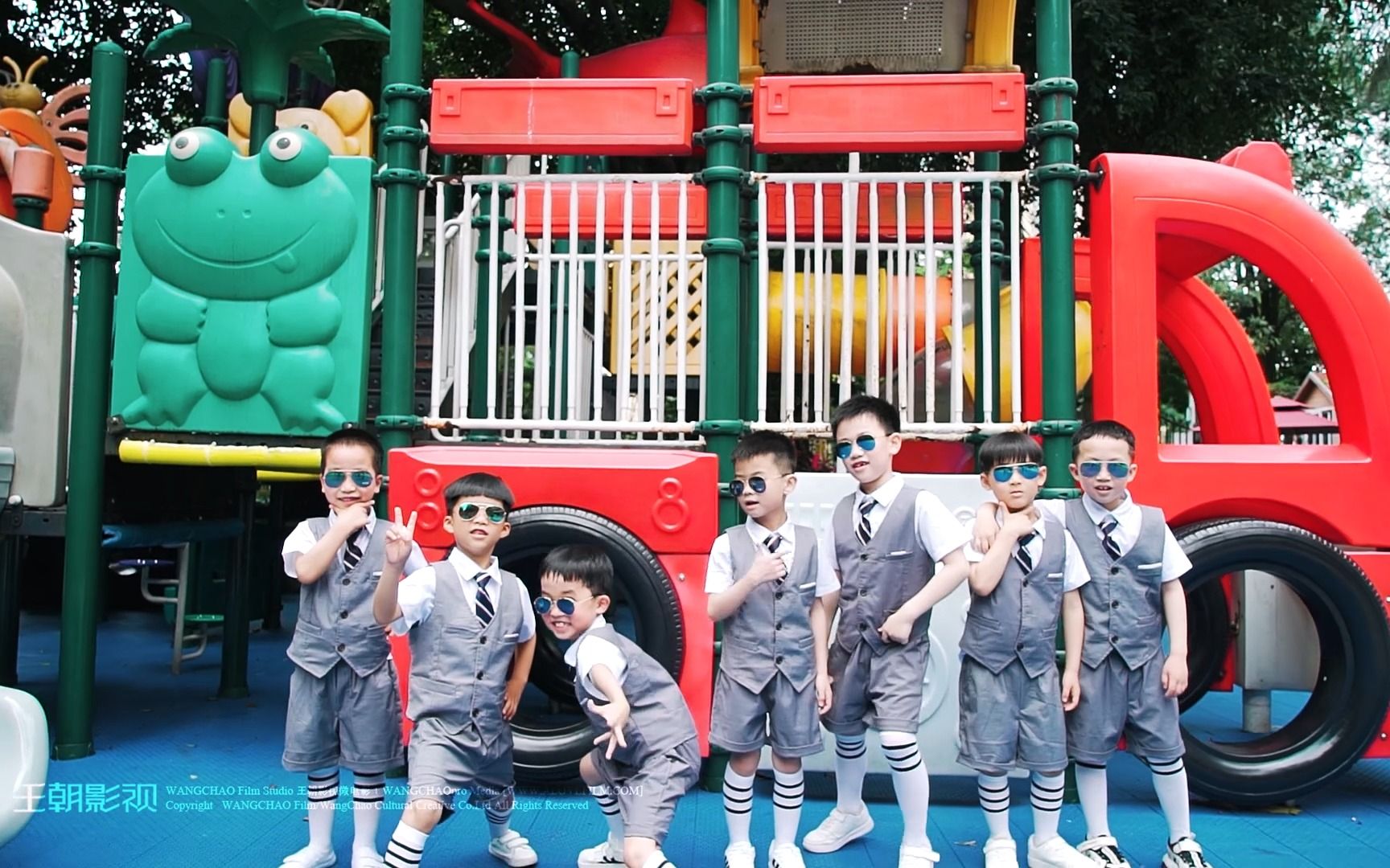 福州佳文幼儿园毕业照拍摄