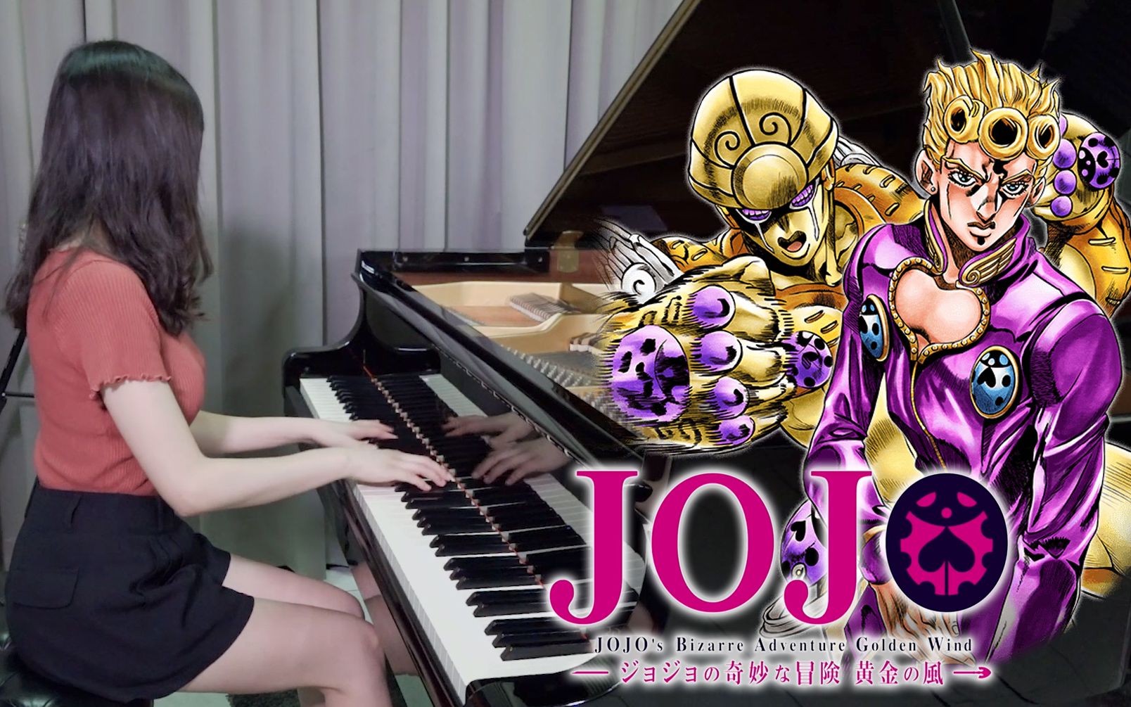 [图]【Ru's Piano】JoJo 黄金之风OP2 「背叛者的镇魂曲 迪亚波罗 Ver.」钢琴演奏