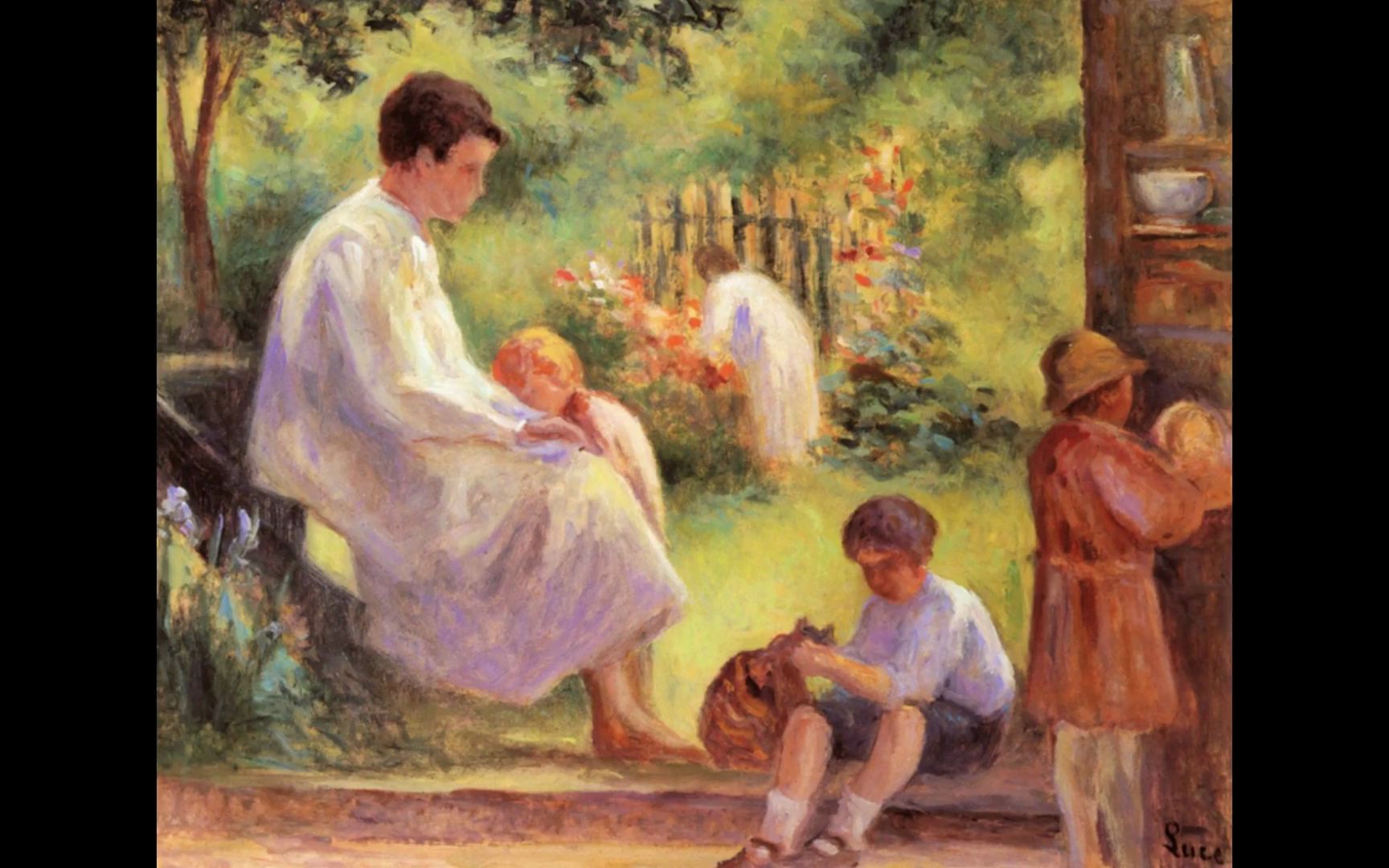 一天一位艺术家Maximilien Luce新印象派法国画家20世纪作品欣赏哔哩哔哩bilibili