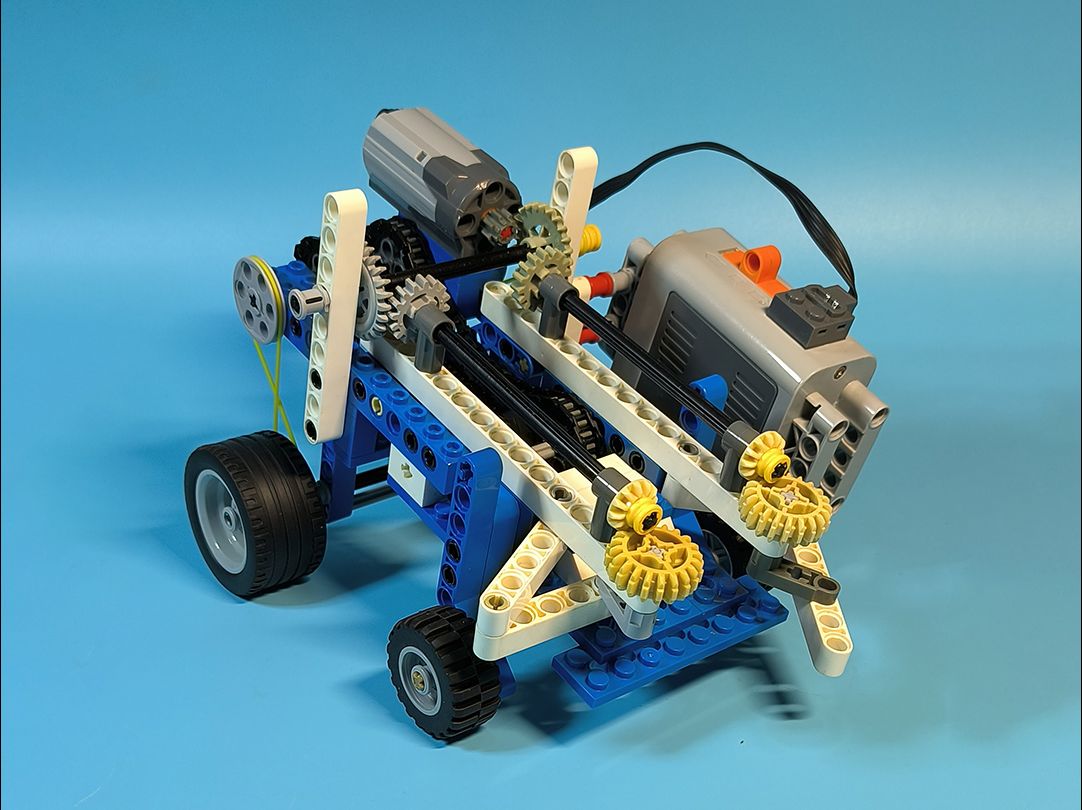 【乐高9686】铲雪车2.