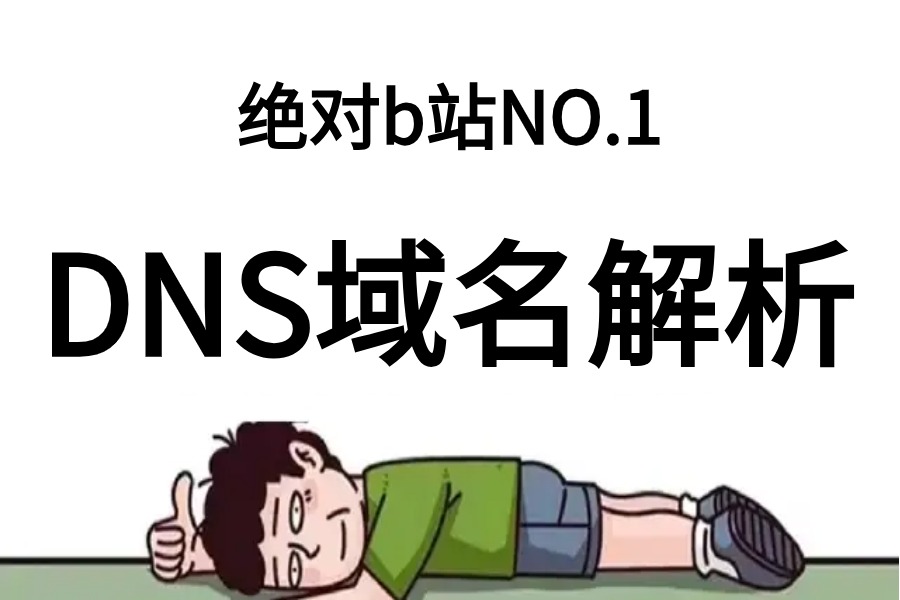 【2024最新DNS域名解析完整版】绝对是B站天花板,(局域网搭建+非对称加密+子网掩码等),萌新可学,无废话,速度收藏!哔哩哔哩bilibili