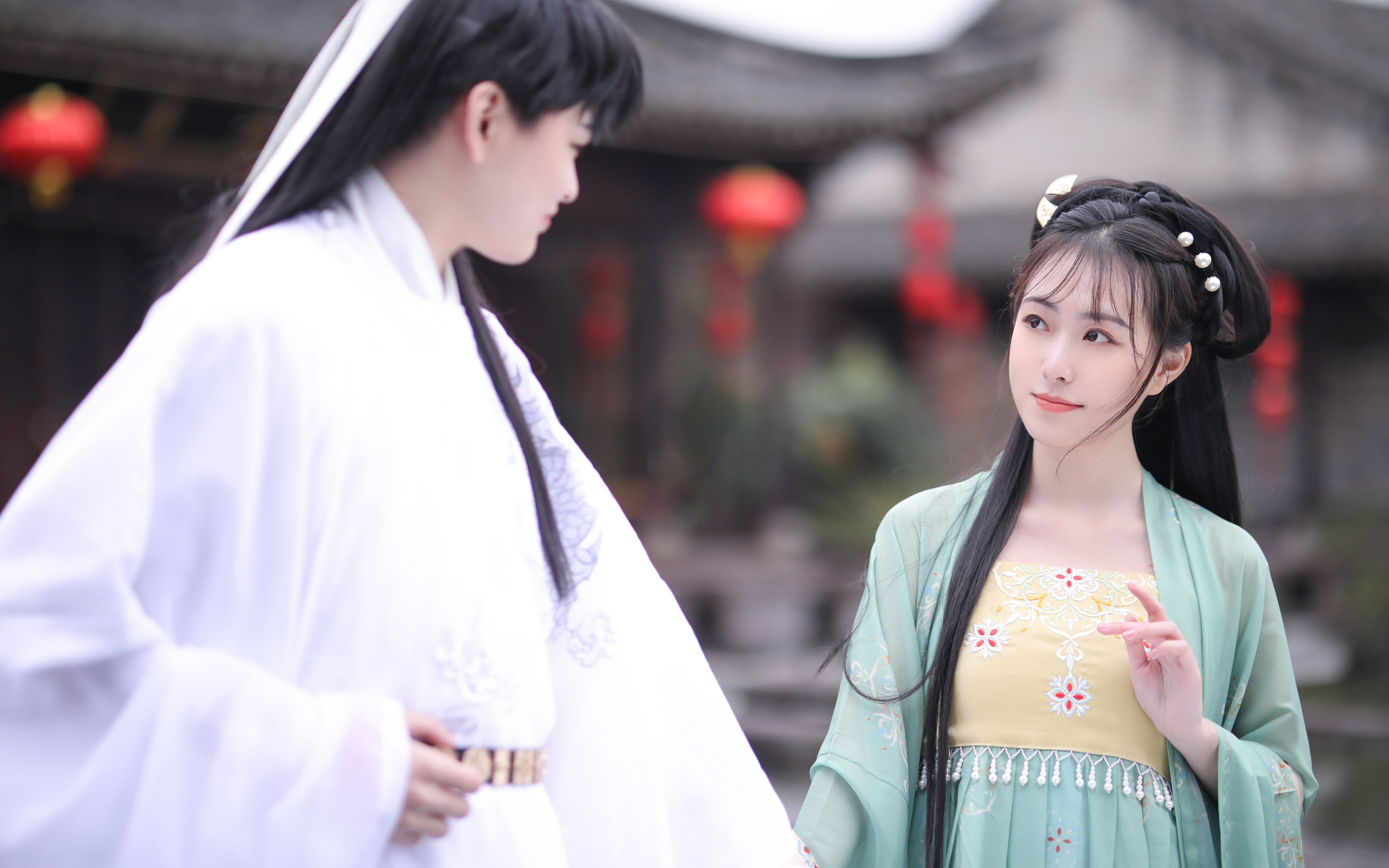 【老白】这是一个渣男改邪归正演绎甜蜜重逢he的古风短mv-与君相依