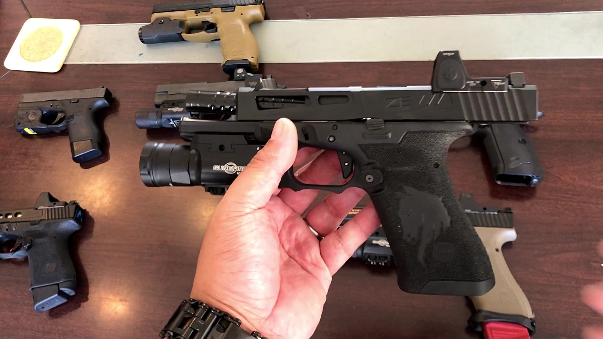 glock 系列, cz shadow2,vp9, sig p226系列灯的选择,【我怕黑系列 第