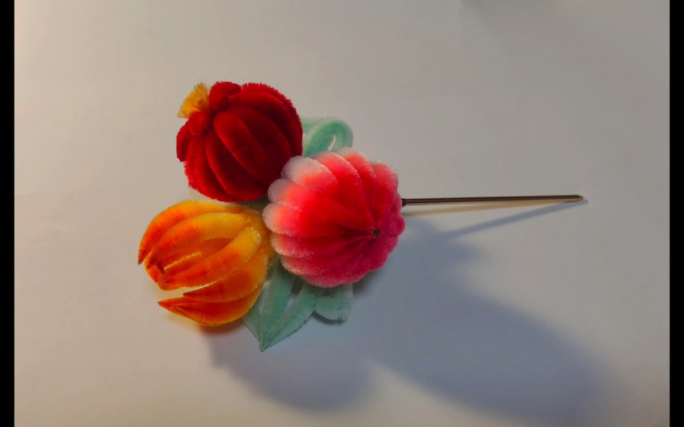 【非遗绒花】故宫绒花复刻——福寿三多