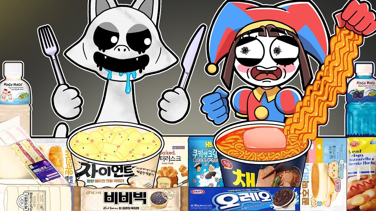 动物园怪兽猫vs神奇的数字马戏团庞尼便利店