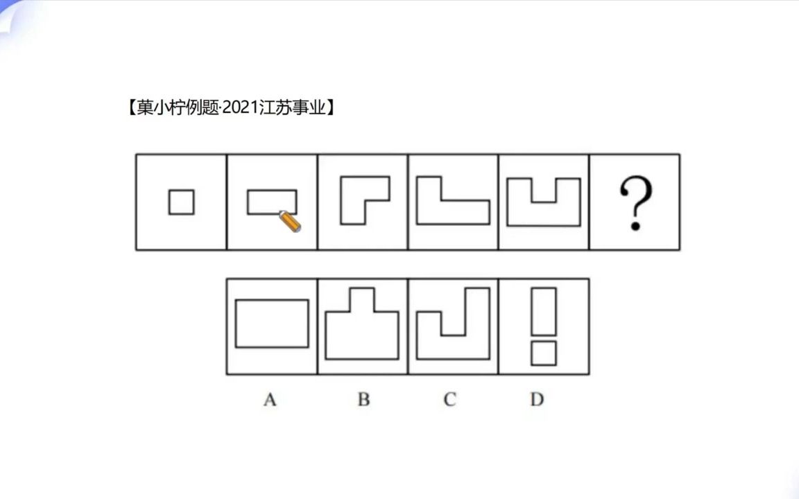 图形推理考点要形成联想记忆哔哩哔哩bilibili