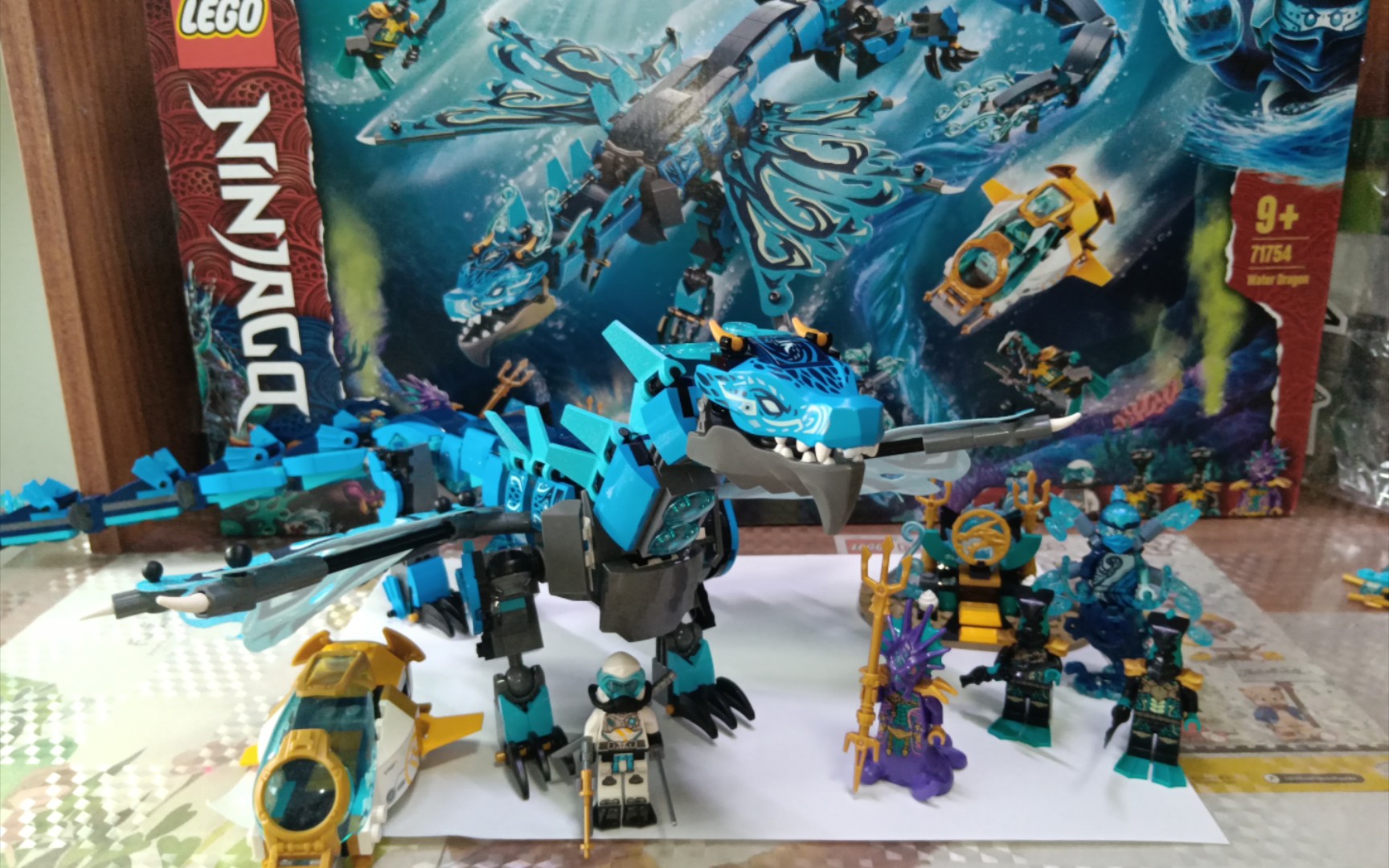 乐高幻影忍者71754妮雅的水龙(19岁的礼物)