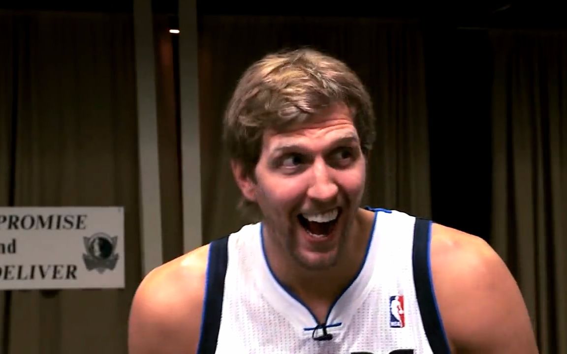 [双语字幕]nba球星搞笑广告合集诺维斯基篇 骚话王老司机