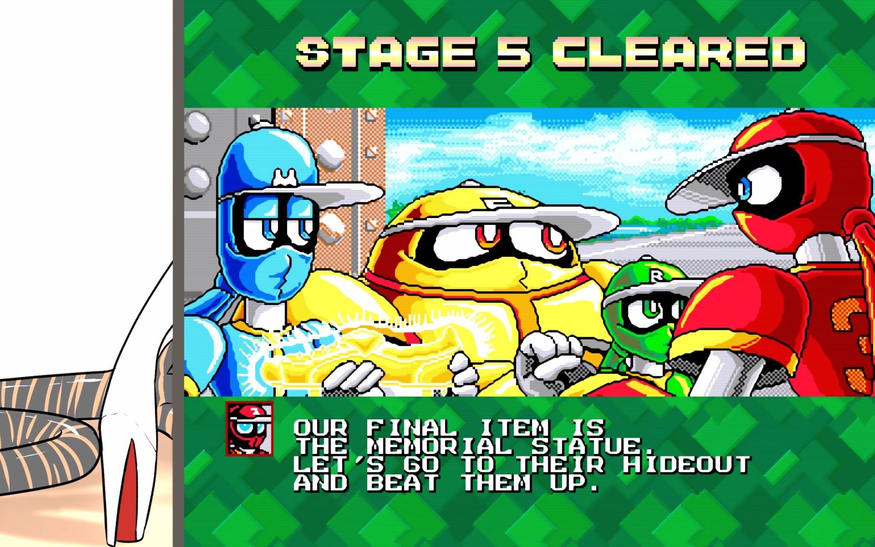  野球格斗>先后"无念"