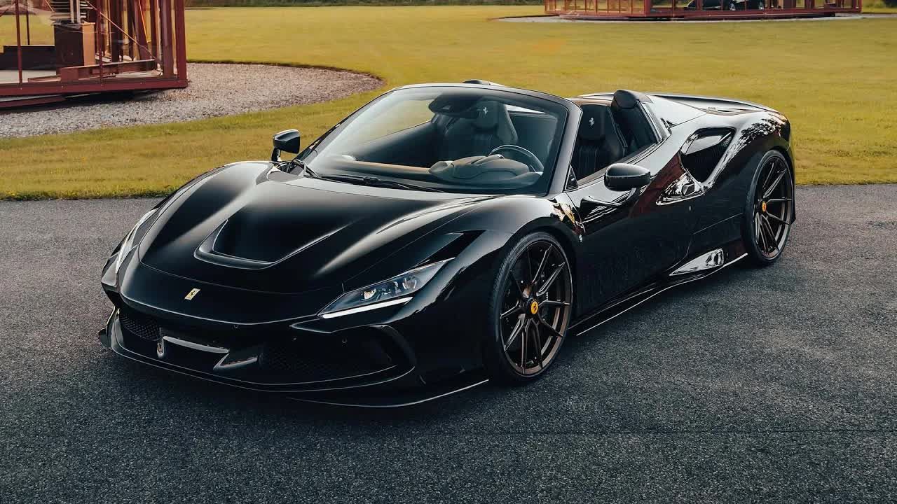 novitec ferrari f8 spider exhaust-system