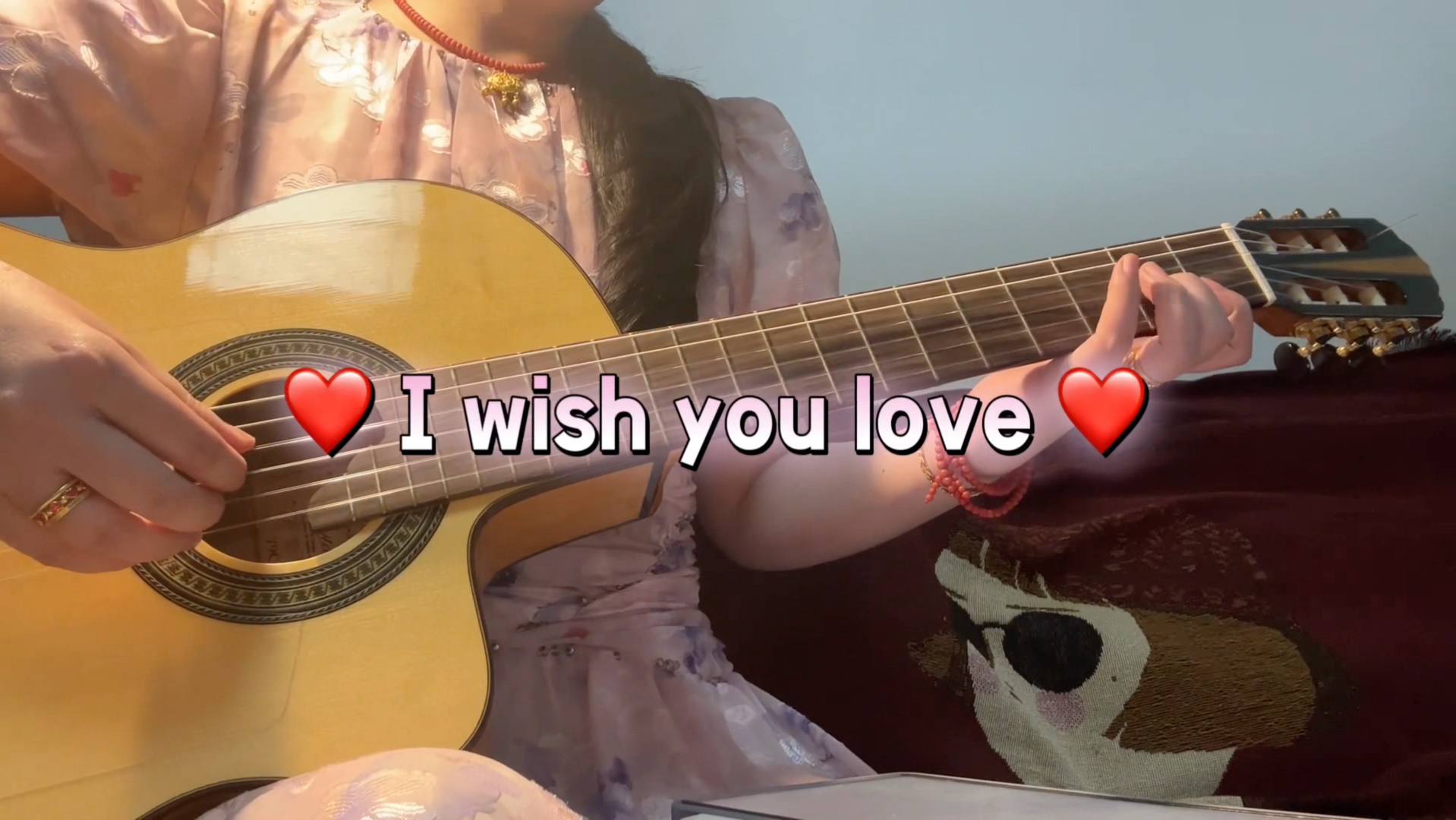 吉他弹唱bossa nova经典曲目《i wish you love》