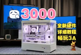 下载视频: 3000元全新纯白海景房装机！超详细手把手教程！