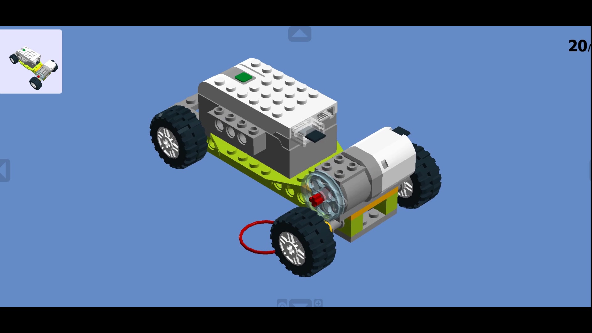 steam教育之乐高wedo2.0简易小车搭建单步动画