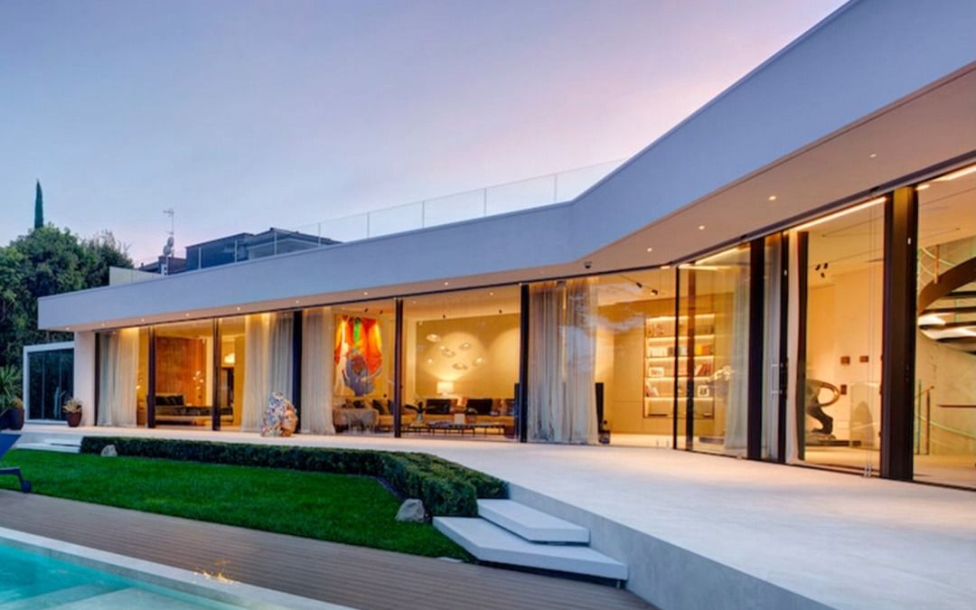 现代别墅 | 東方米石——单层白色自建房