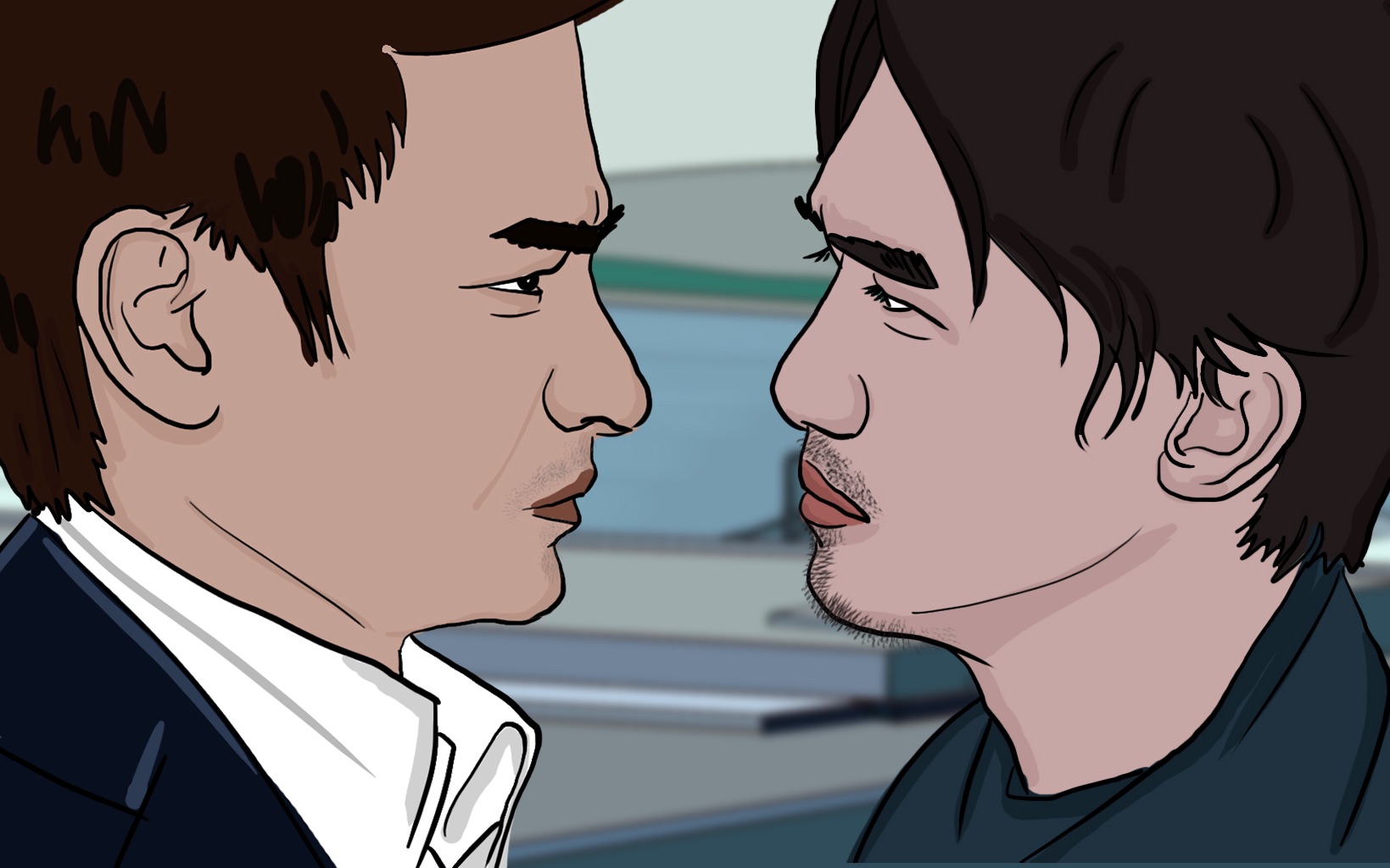 【无间道】天台对决