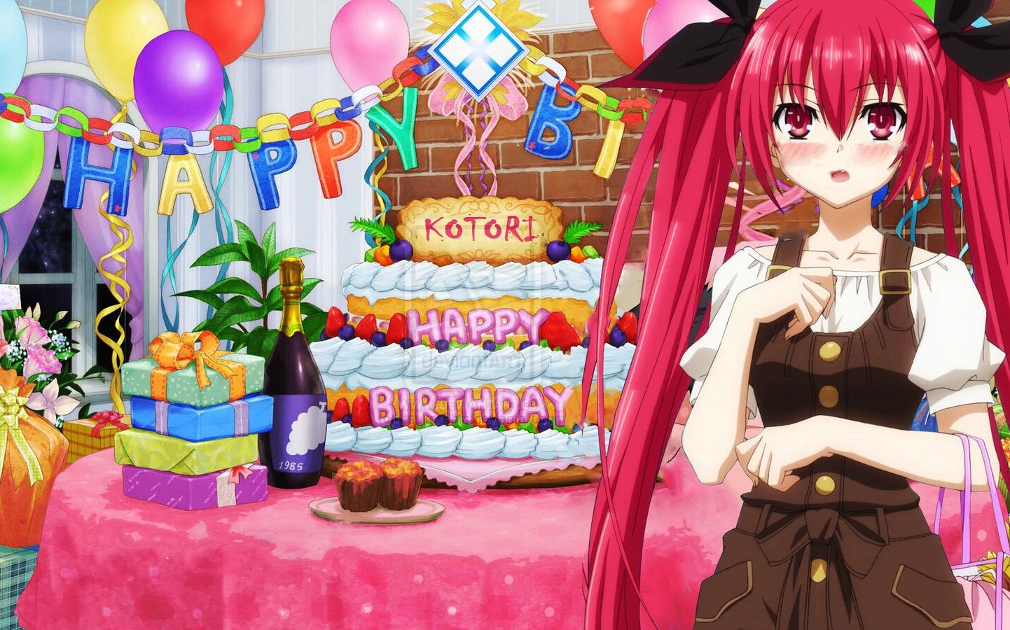 【琴里生快】老婆8.3生日快乐,么么哒