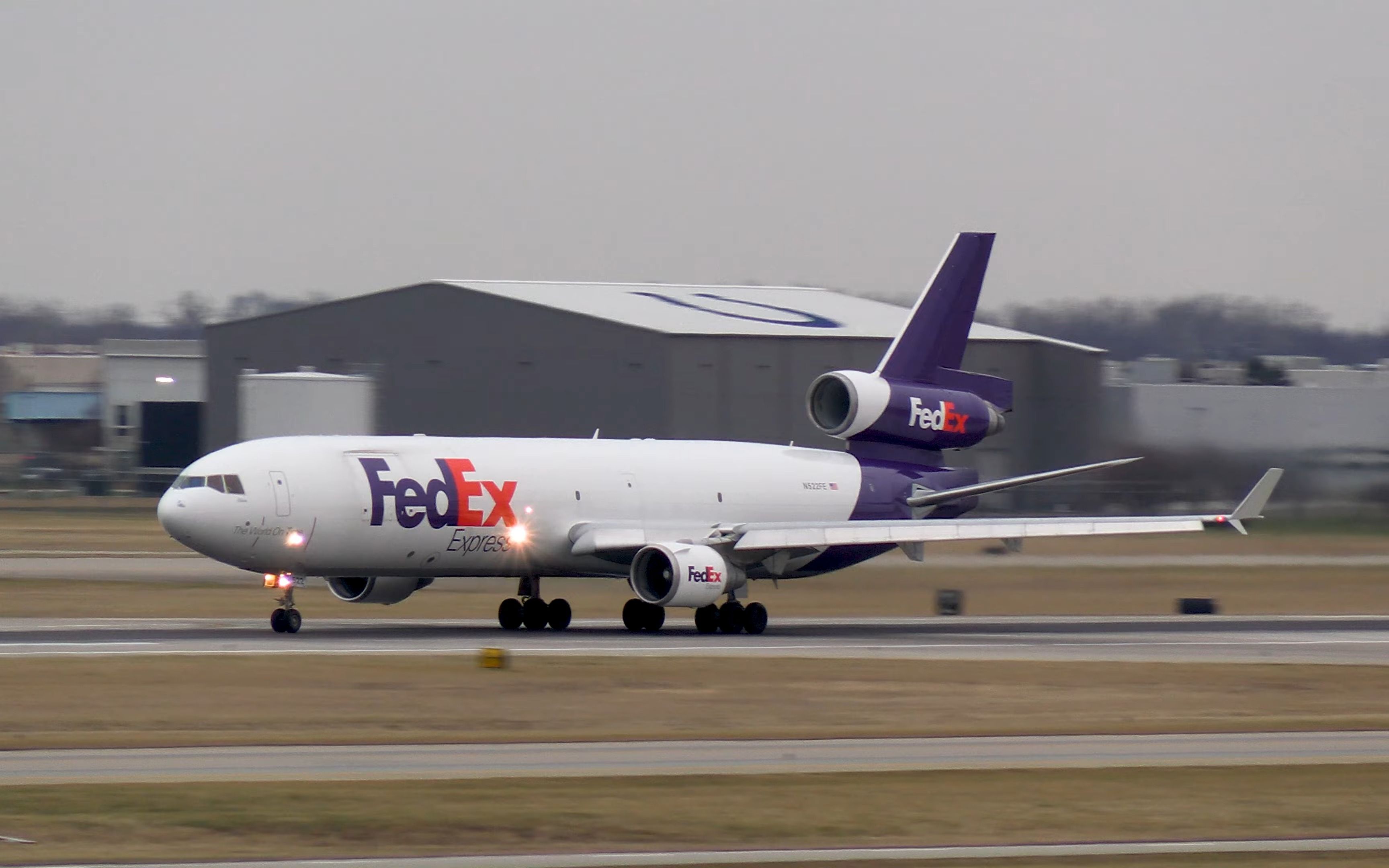 fedex md-11,767等选辑 2022.12.16|印第安纳波利斯国际机场|4k