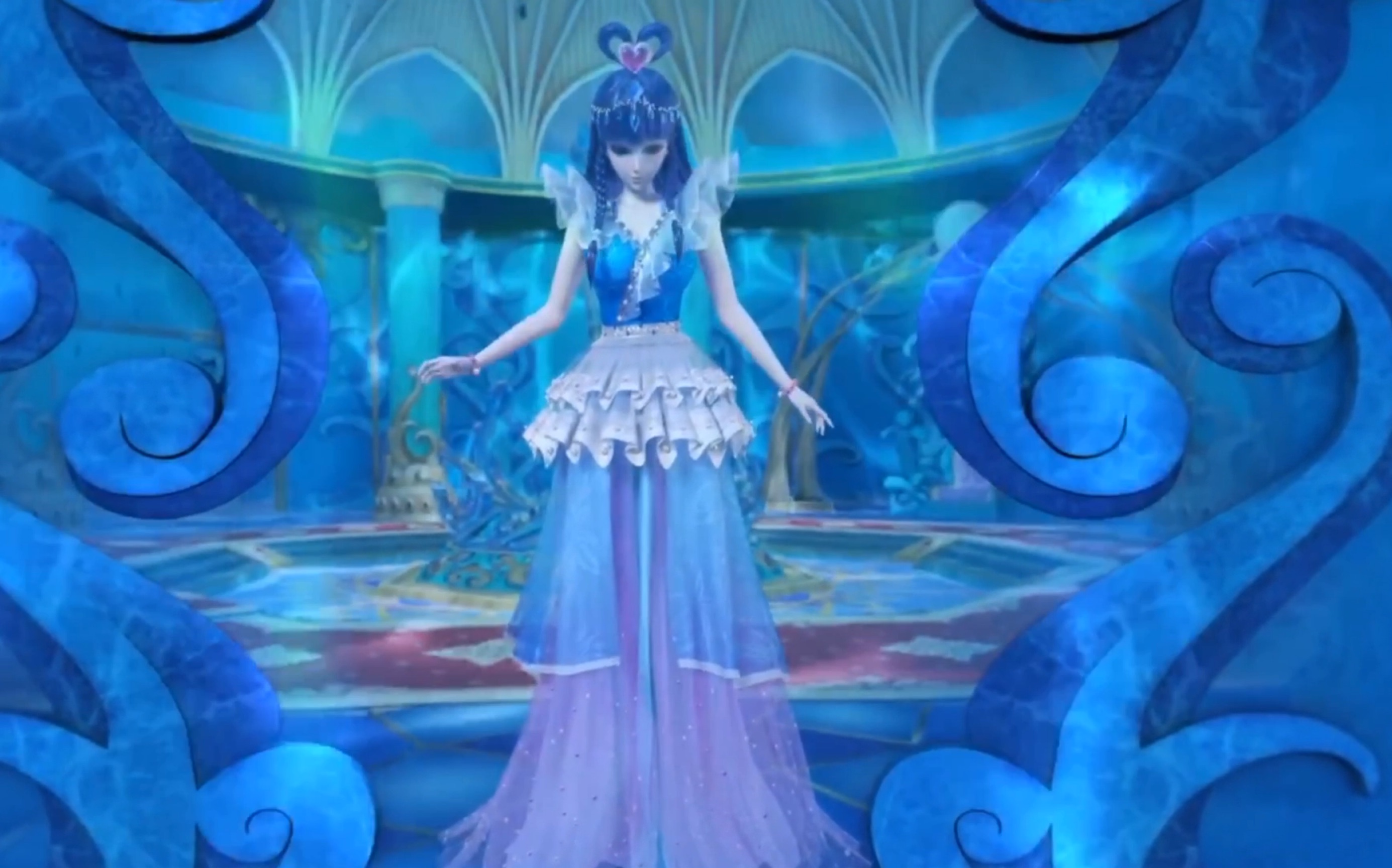 叶罗丽女神集合上演《幸亏没生在古代》(叶罗丽精灵梦)