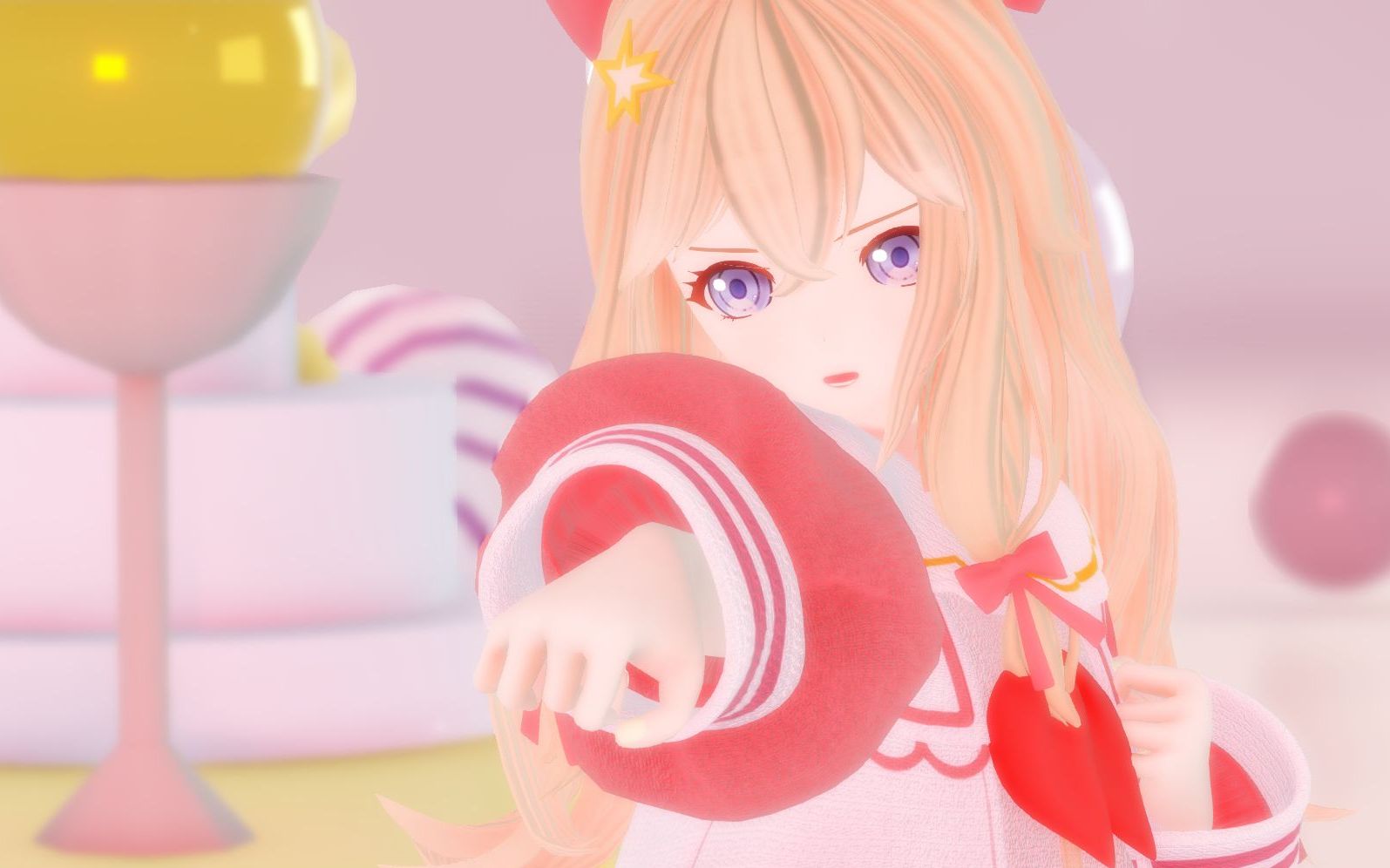 【mmd/嘉然】邦邦给你一拳拳_哔哩哔哩_bilibili