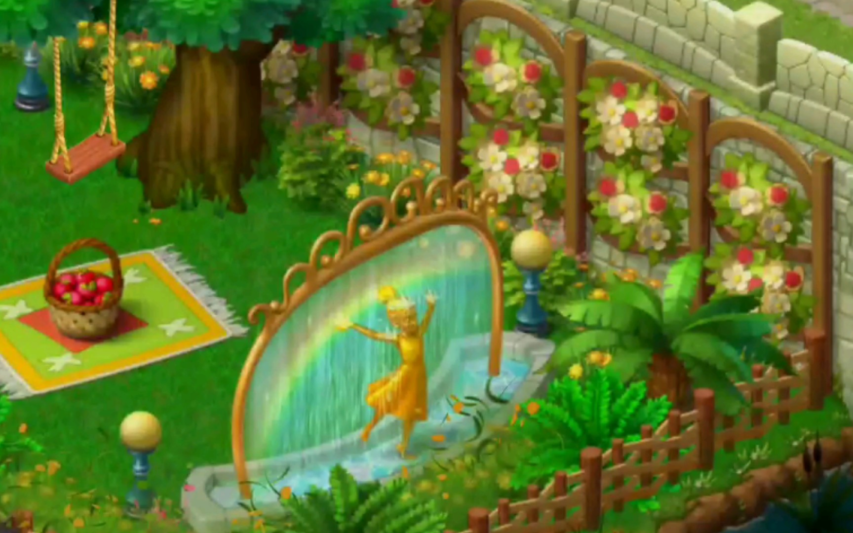 活动  《梦幻花园》夏天区域第三天