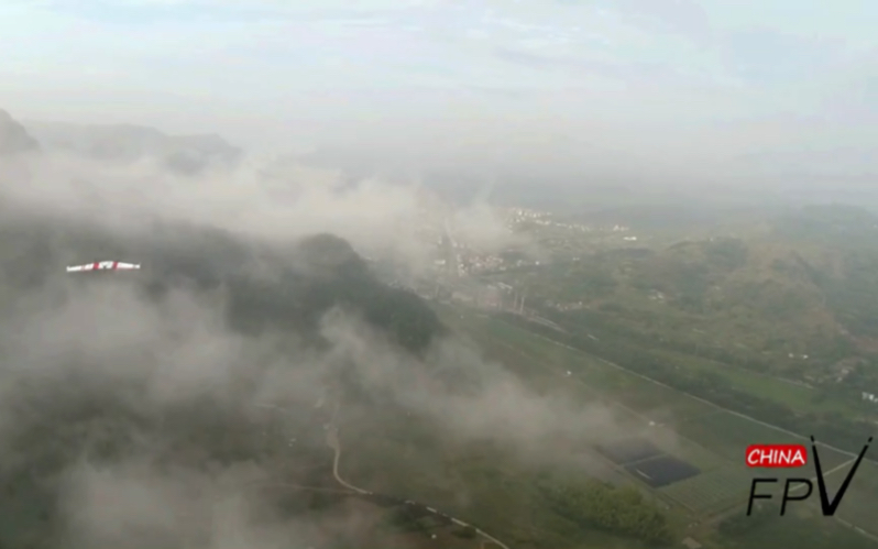 [固定翼FPV]穿岩十九峰下岩贝村哔哩哔哩bilibili