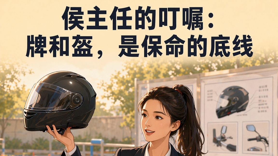 号牌藏箱里、头盔放家里，交警路口等你！摩友必看警示
