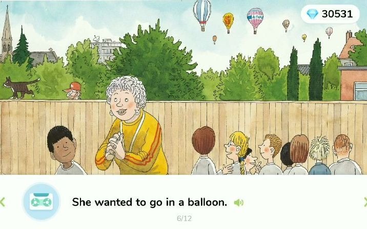 活动作品牛津阅读树跟读107课theballoon