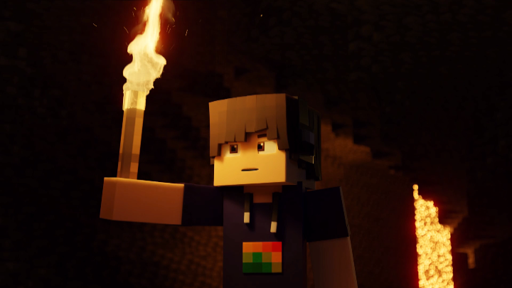 他以围绕dream的那些游戏神操作为素材做出了那些令人惊叹的动画.