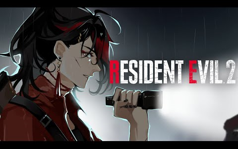 [图]【直播回放cc双语熟肉/Vox Akuma】生化危机2【RESIDENT EVIL 2】no aliens, it's zombie time