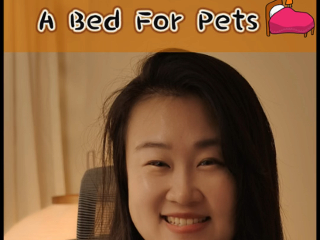 英语绘本A bed for pets哔哩哔哩bilibili