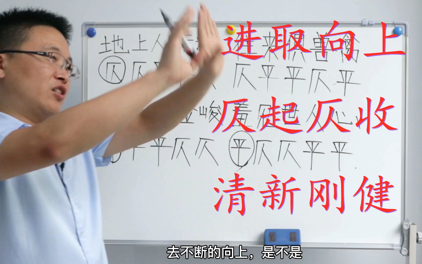 仄起仄收的五言绝句基本句式,保持清新刚健的进取精神,守护美好哔哩哔哩bilibili