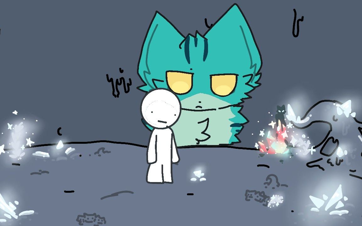 blue wolf shark boss transfur (but remake lol)