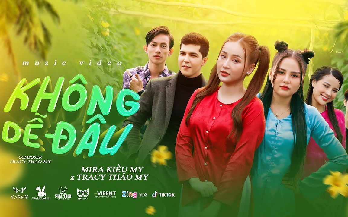 [图]【越南歌曲】KHÔNG DỄ ĐÂU - MIRA KIỀU MY x TRACY THẢO MY | 不容易哦