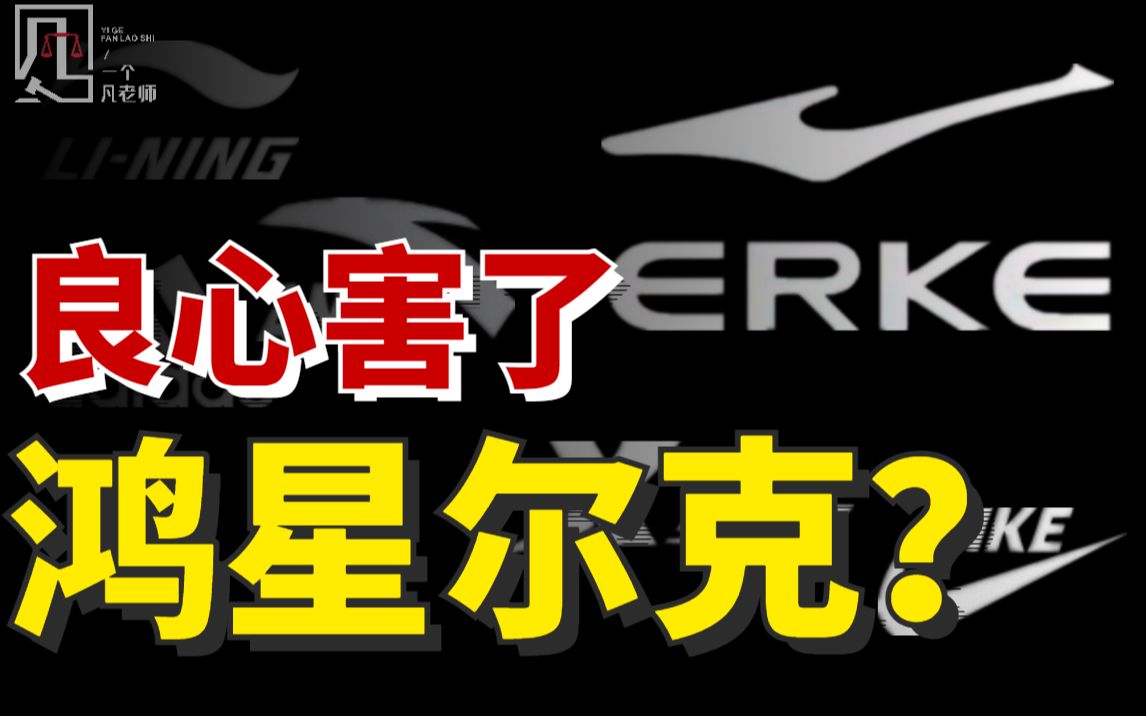 鸿星尔克是因为良心被淘汰的吗?野性消费过后,改变了什么?【商战】哔哩哔哩bilibili