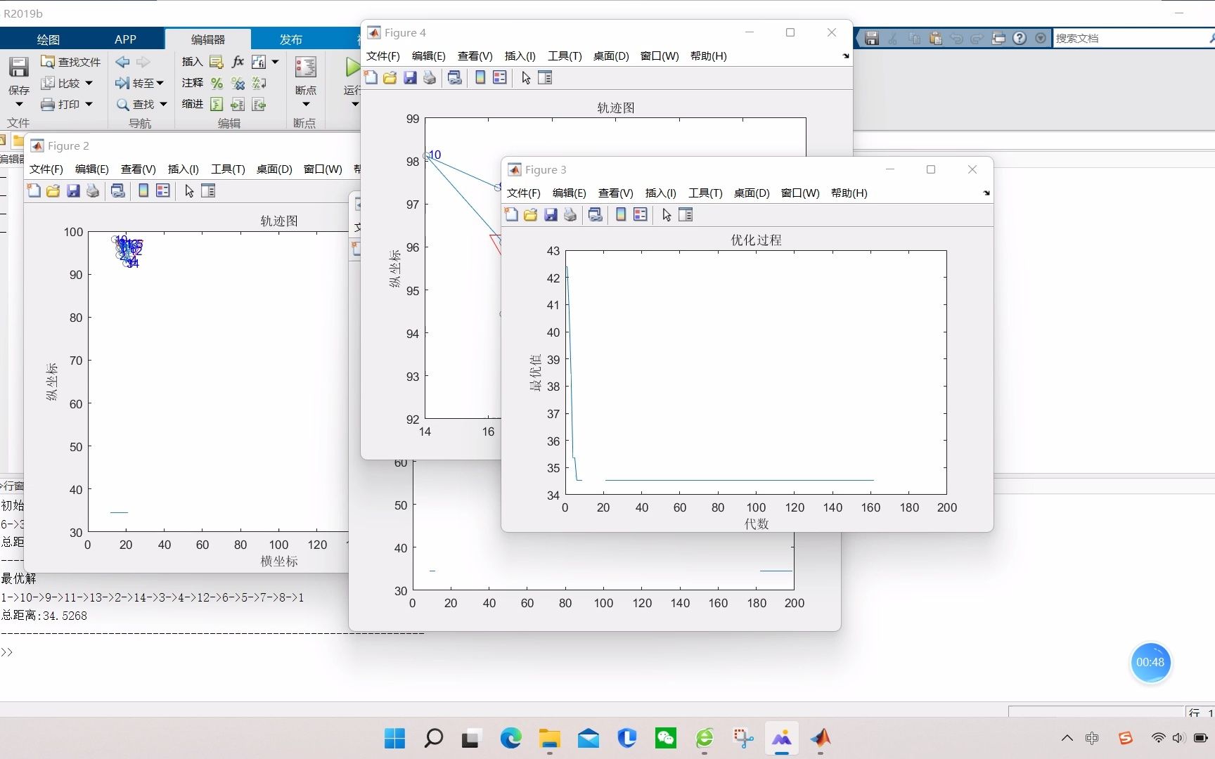 【TSP】基于matlab萤火虫算法求解旅行商问题【含Matlab源码 328期】哔哩哔哩bilibili