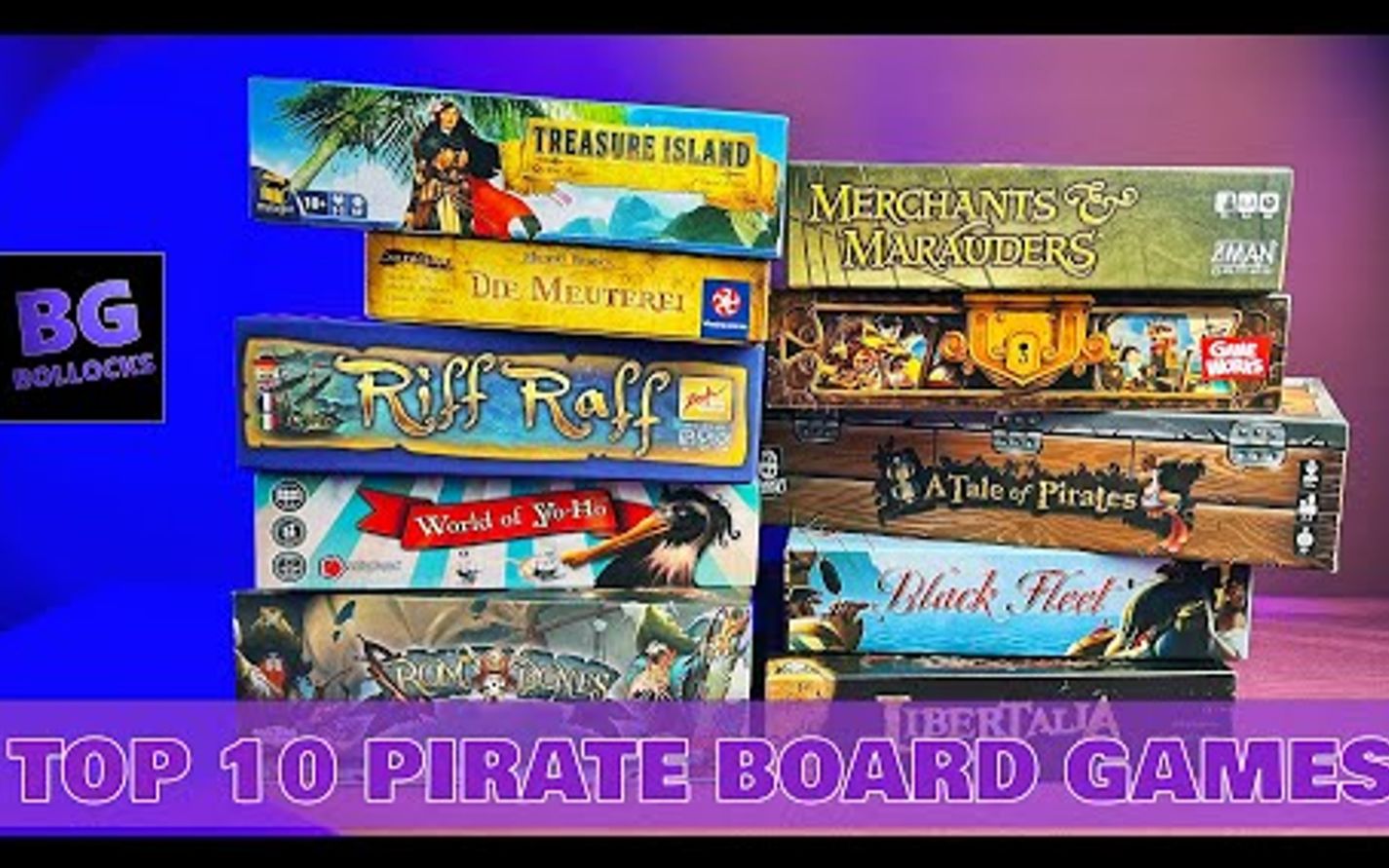 [图]十大海盗主题桌游Top 10 Pirate Board Games