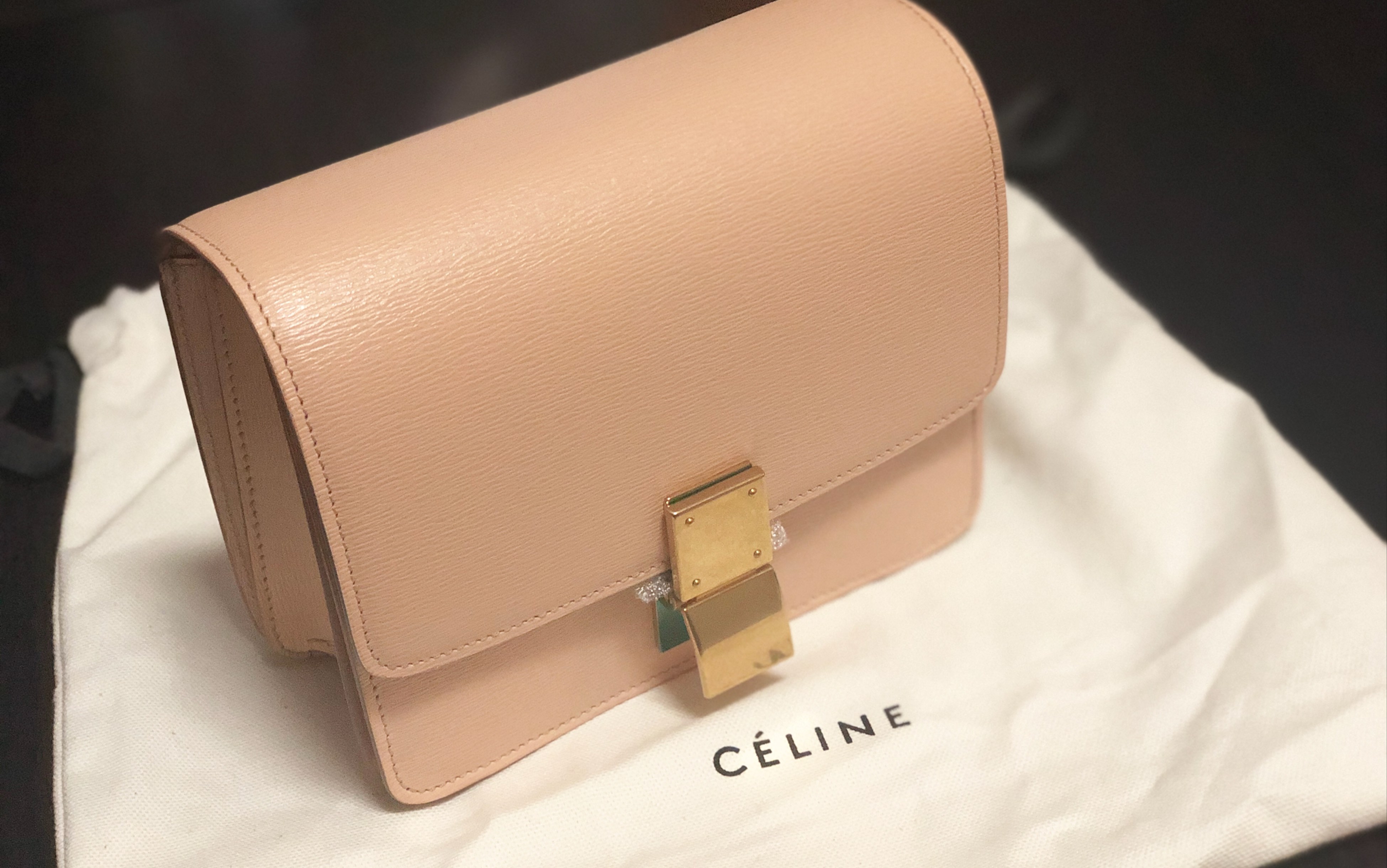 新包到货,美翻天的celine box哔哩哔哩bilibili