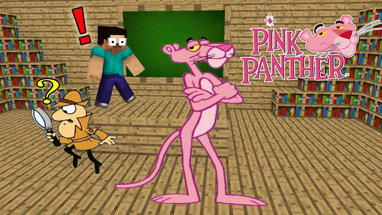 我的世界怪物学院另类搞笑版我的世界之抓捕粉红豹悬赏任务