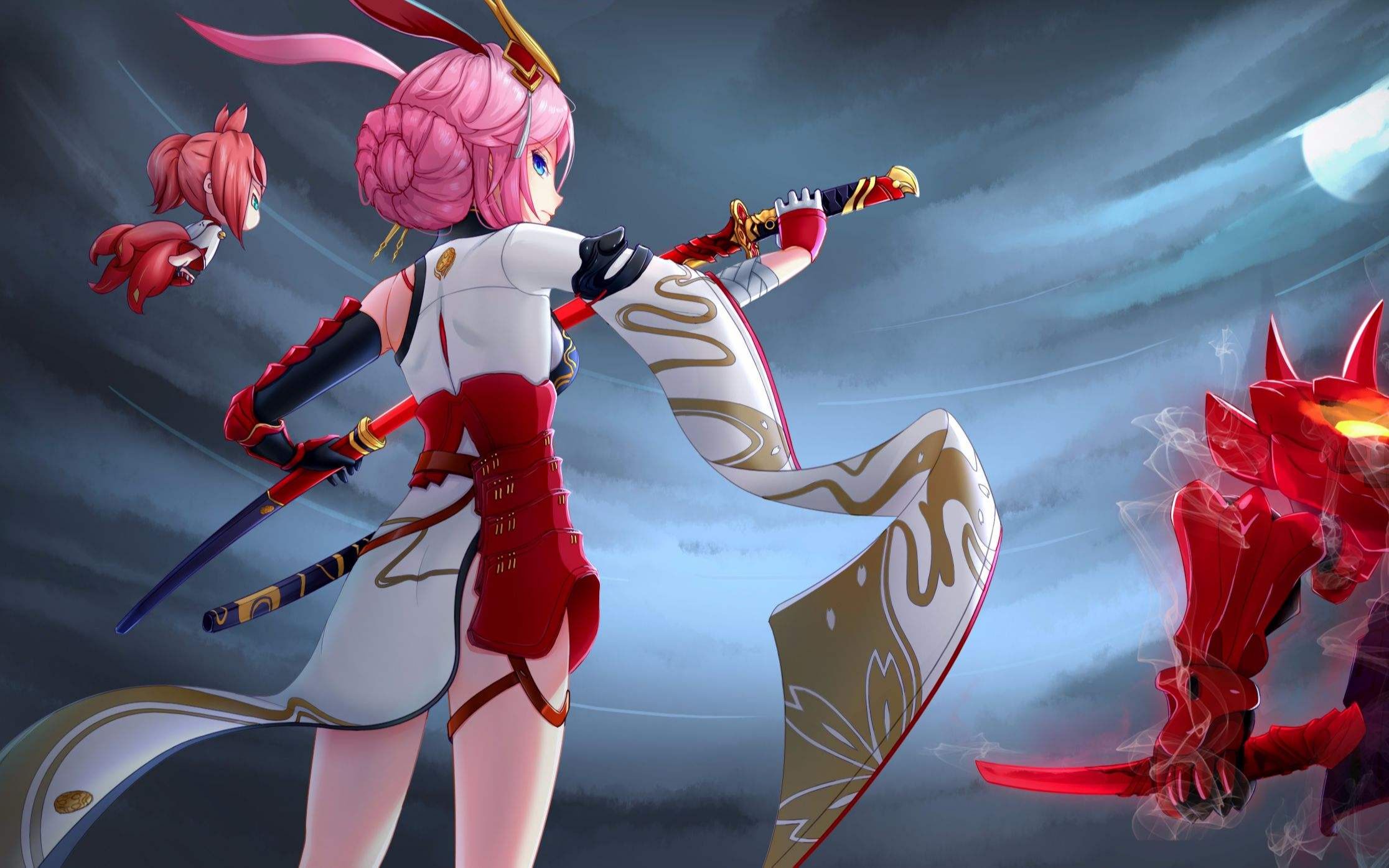 【崩三中配战场】 月光与真炎的共舞,ss姬子突破34368