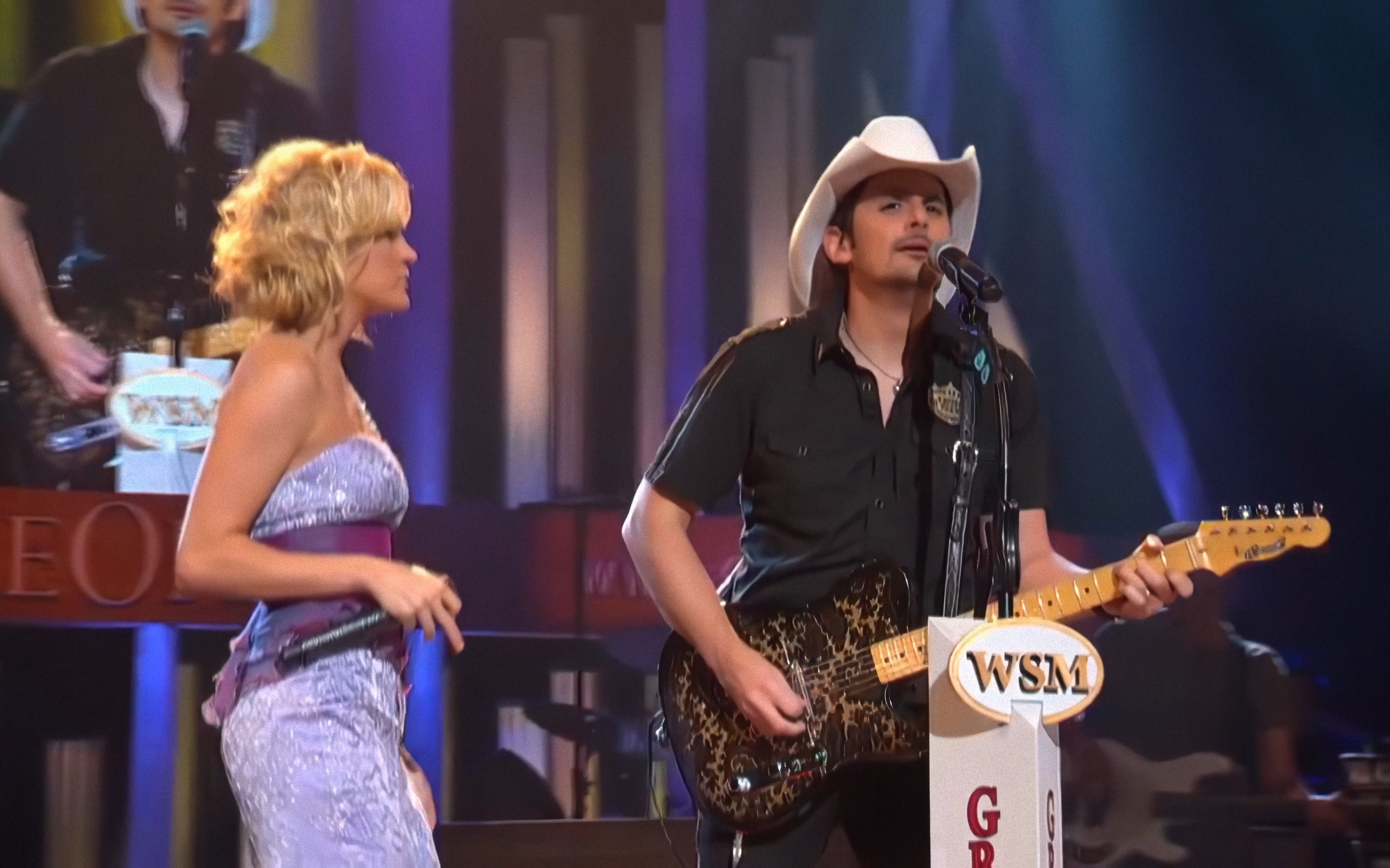 [图]【4K超清】Brad Paisley & Carrie Underwood - Remind Me @ The Grand Ole Opry