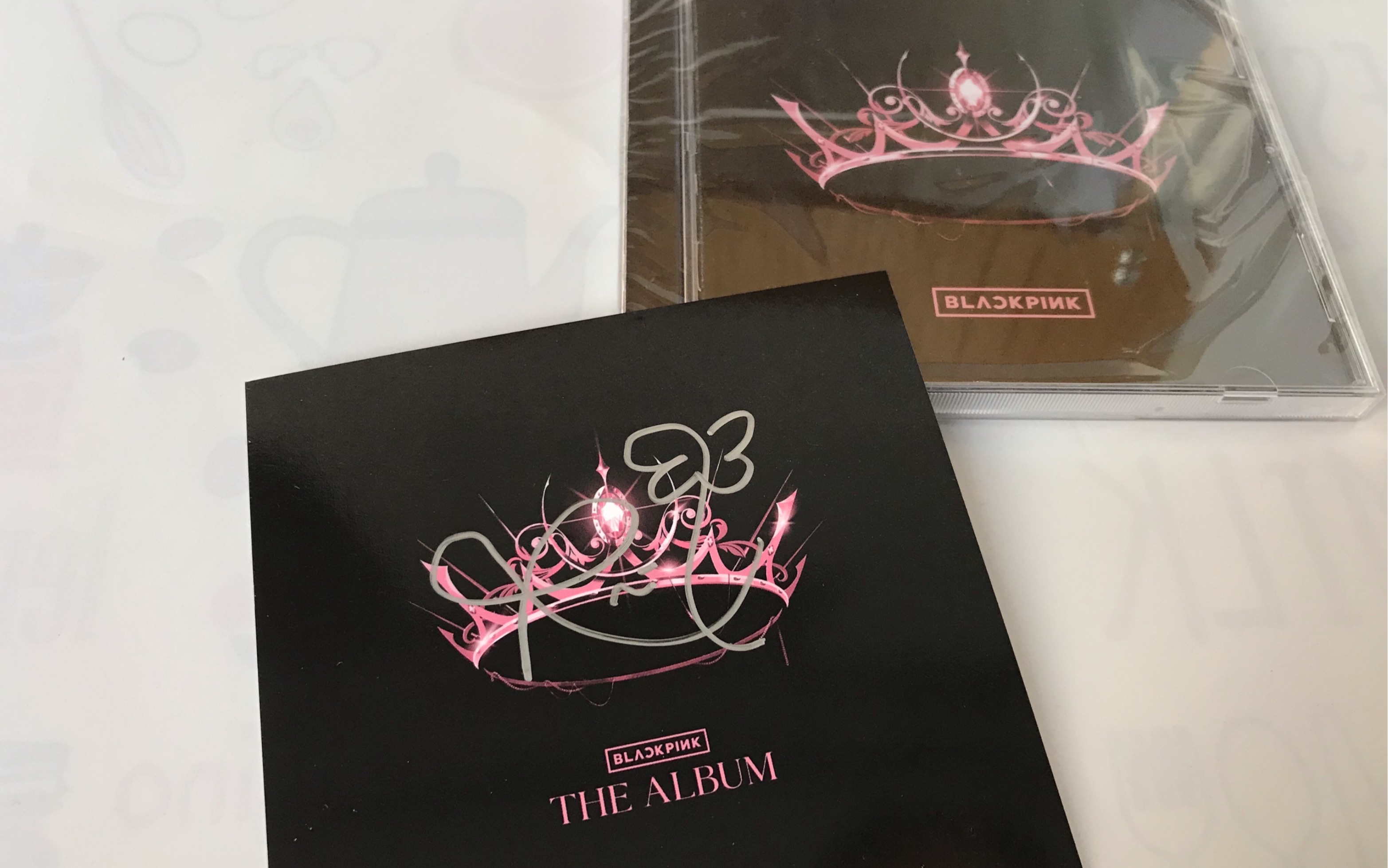 blackpink 随机亲签开箱