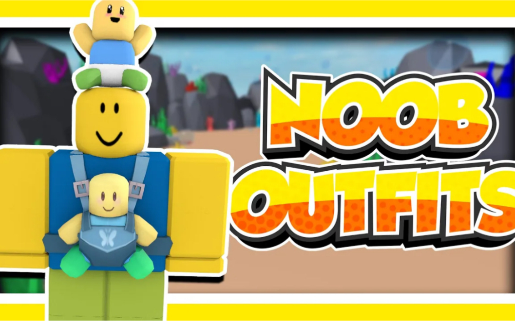 roblox 20个"noob"主题的形象外观【bighead】