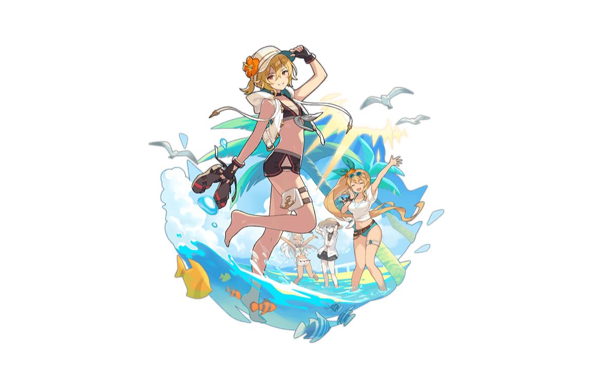 dragalia lost ～失落的龙约～ 角色剧情 沙音(夏日ver.