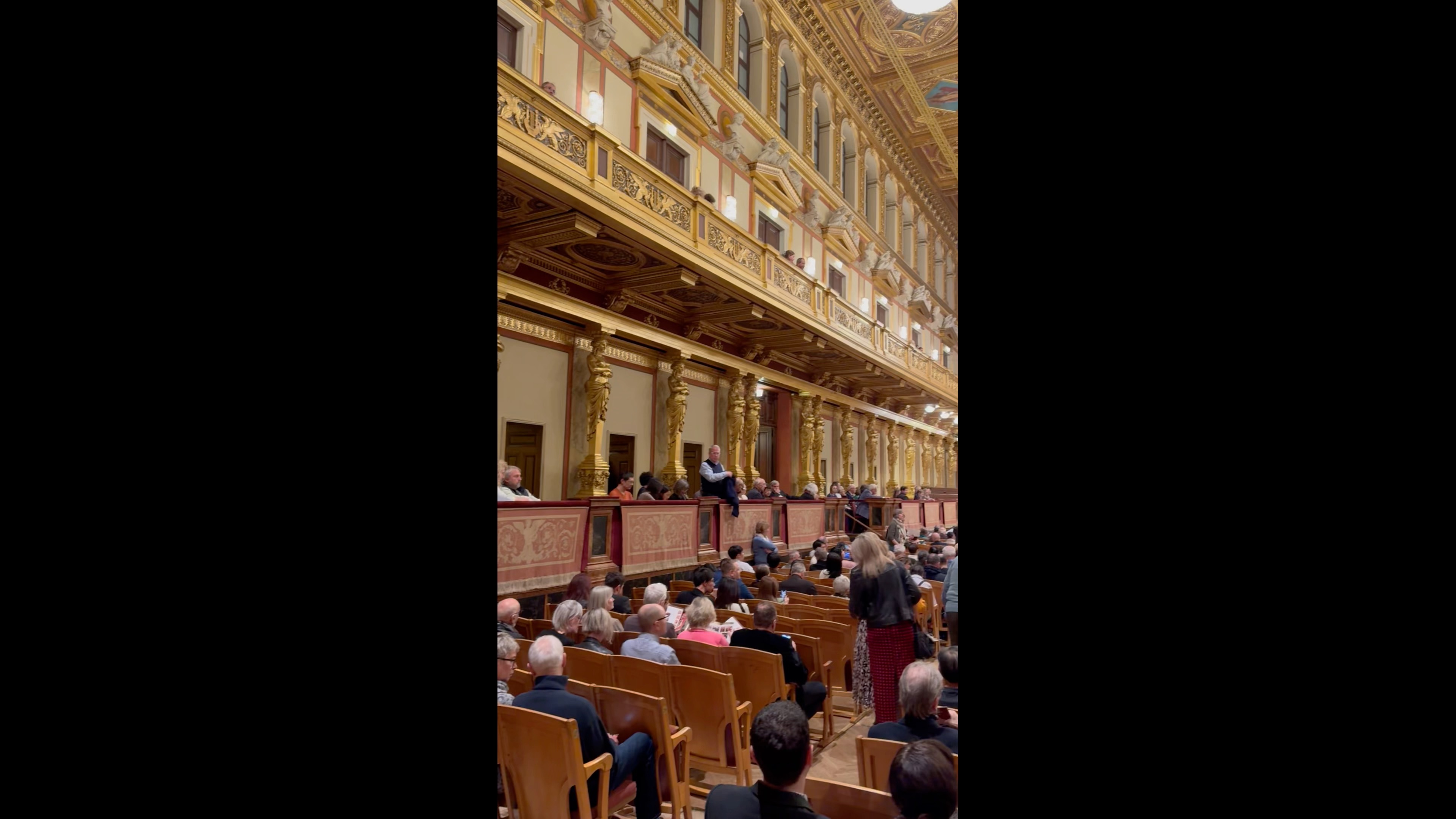 维也纳金色大厅观看演出