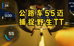 Download Video: 公路车55迈 捕捉野生TT