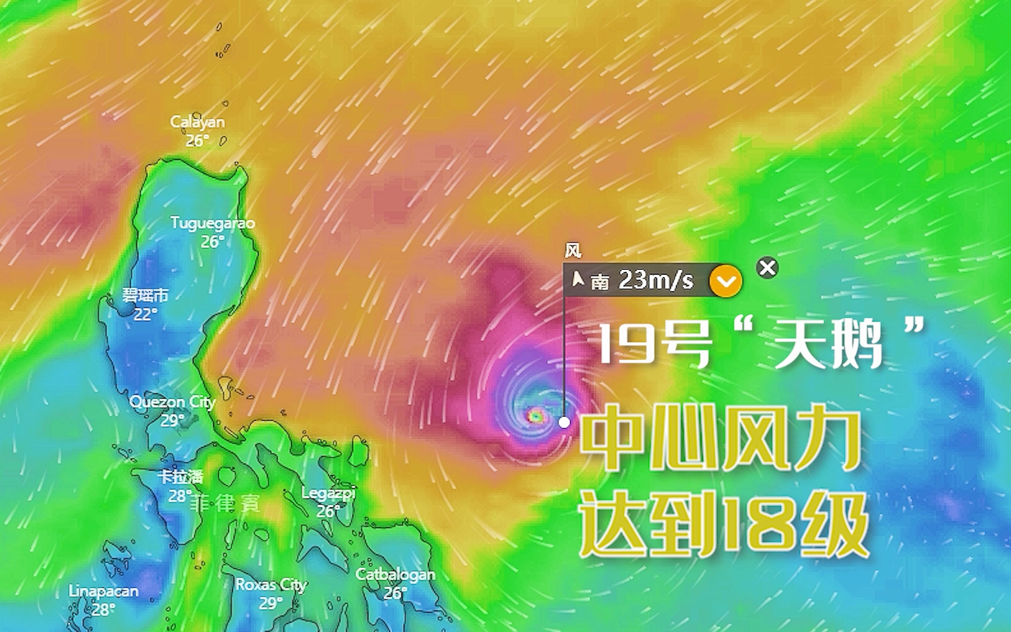 宅密探 看天气19号台风“天鹅”转向越南,11月4~5日三亚市中大雨哔哩哔哩bilibili